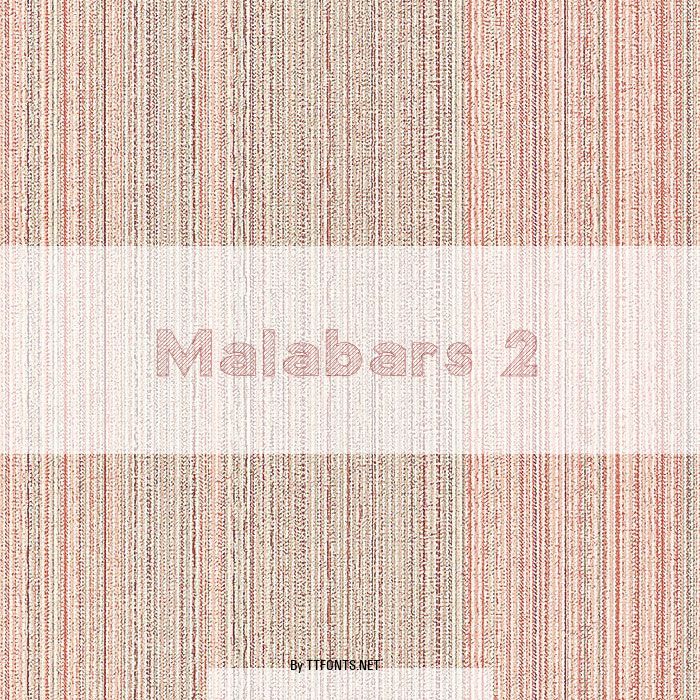Malabars 2 example